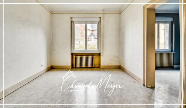 Maison à vendre 6 chambres 175m² à Sarrebourg (77) centre ville, spacieuse, avec jardin et garages