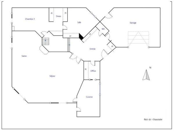 Maison à vendre  7 pièces - 218 m 2   ST GREGOIRE  - 35