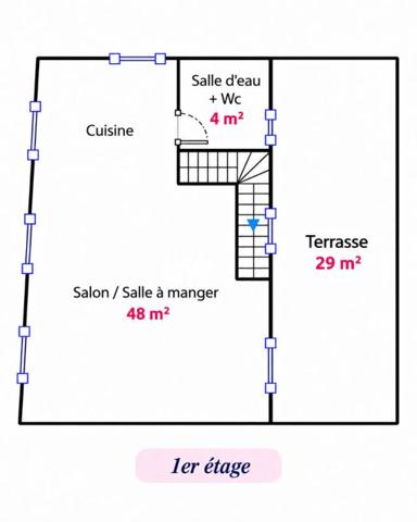 SAINT-JUST D'AVRAY - Maison 4 pièces 93 m2 sur 2800m2 de terrain