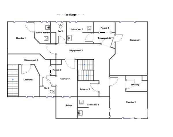Maison à vendre 9 pièces 213 m² Le Blanc-Mesnil