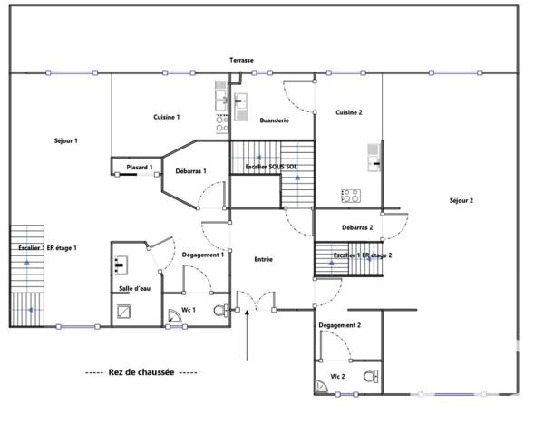 Maison à vendre 9 pièces 213 m² Le Blanc-Mesnil