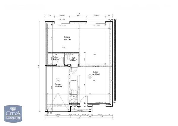 Maison à louer 5 pièces 117m²