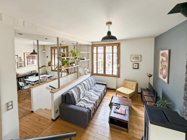 Rouen Centre Maison 70 m2 - Terrasse - Garage - 4 pièces