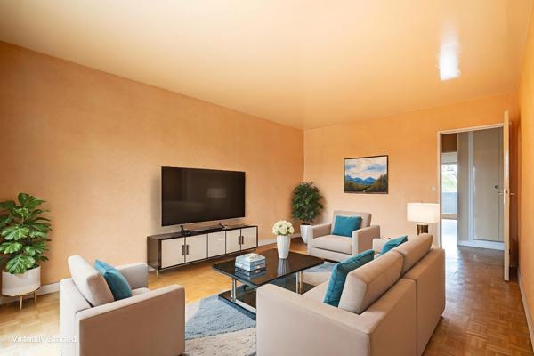 4 pièces 80 m² double balcon et parking