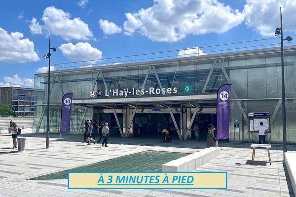 4 pièces 80 m² double balcon et parking