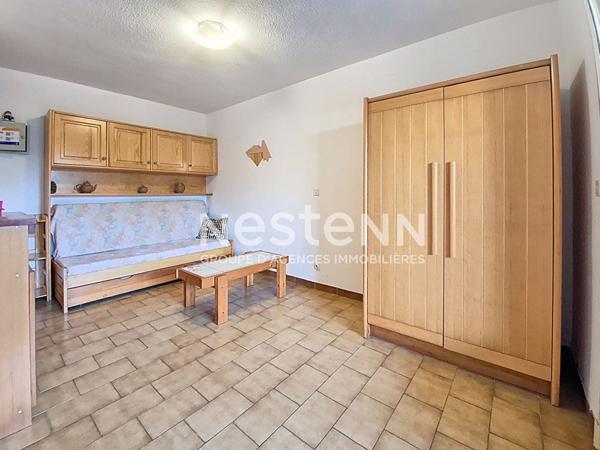 À 400 m de la plage - Studio avec loggia, terrasse, piscine et parking