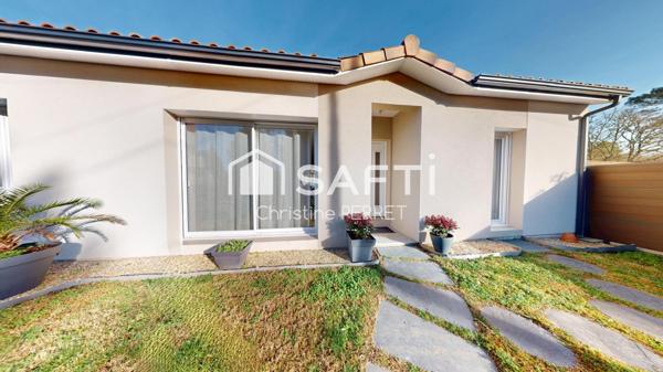 Maison T4 de plain pied avec garage 50 m2