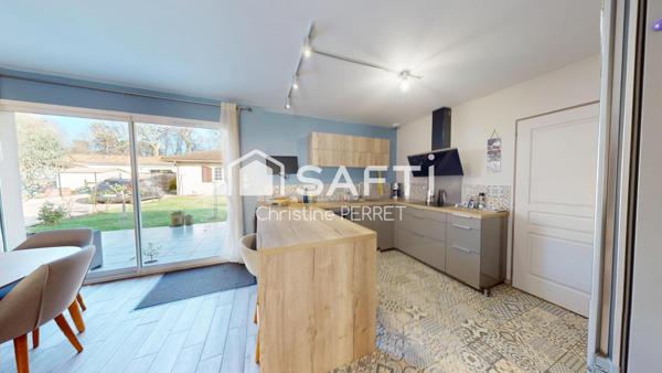 Maison T4 de plain pied avec garage 50 m2