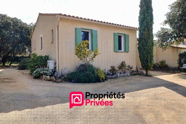 Uzès, 5km, Villa sur terrain arboré