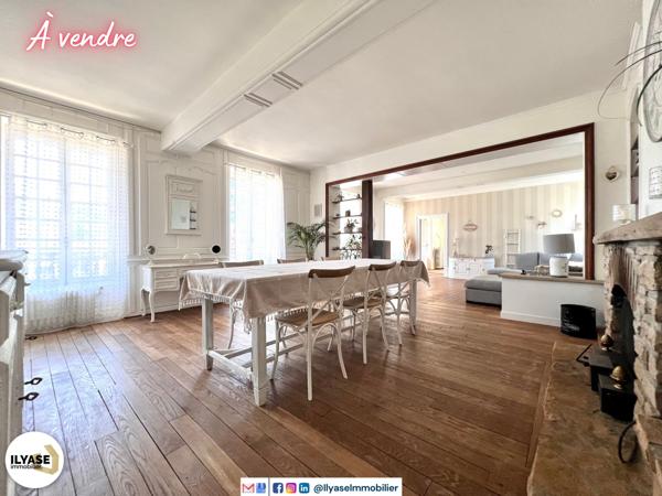 Chalon-sur-Saône (71100) Superbe propriété de 356 m² | 1100 m² | 7 CH | 1 dépendance | Garage/Atelier