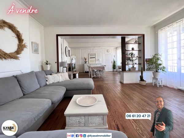 Chalon-sur-Saône (71100) Superbe propriété de 356 m² | 1100 m² | 7 CH | 1 dépendance | Garage/Atelier