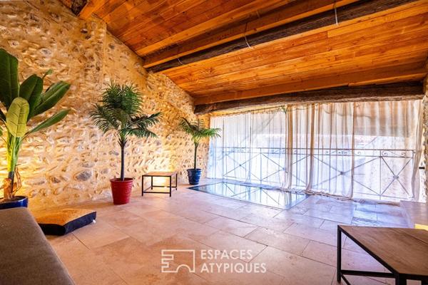 Maison de village de prestige avec piscine balinaise