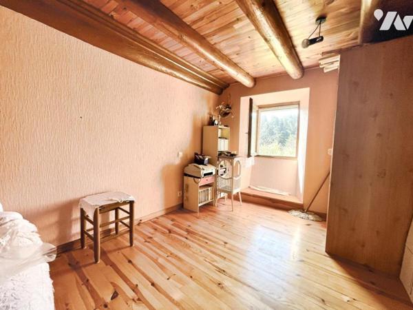 VENTE : CHARME AUTHENTIQUE EN LOZÈRE – CORPS DE FERME RÉNOVÉ AVEC VUE SUR LA MARGERIDE
