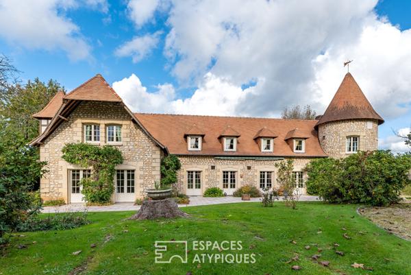 Demeure familiale dans un écrin verdoyant avec dépendance