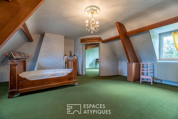 Demeure familiale dans un écrin verdoyant avec dépendance