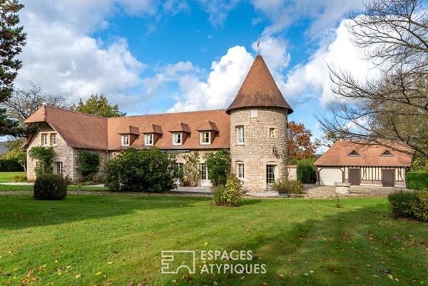 Demeure familiale dans un écrin verdoyant avec dépendance