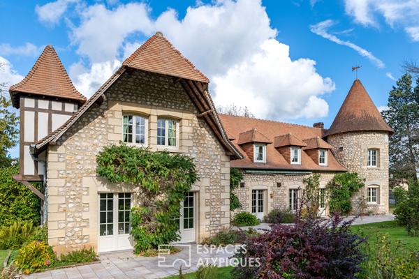 Demeure familiale dans un écrin verdoyant avec dépendance