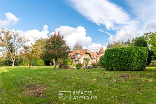 Demeure familiale dans un écrin verdoyant avec dépendance