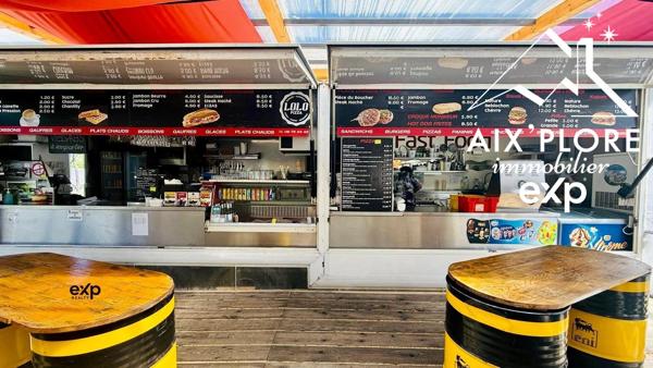 Vente murs + Fonds de commerce Restauration/Snack Saint-Pierre-De-Belleville