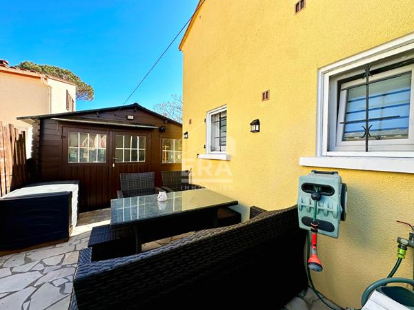 À vendre à Le Barcarès : Maison 106 m2, 3 chambres avec vue sur l'étang