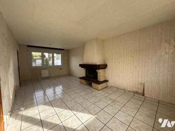 Maison 3 chambres jardin garage a conforter