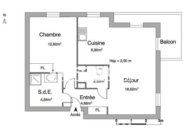 Location Appartement meublé 2 pièces 49.95 m² - 4 PLACE KARINE RUBY Evreux 27000