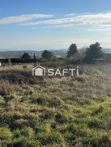 À VENDRE : Terrain constructible avec vue imprenable Peaugres 07!!
