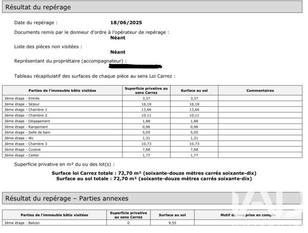 Appartement à vendre 4 pièces 73 m² Le Thillay