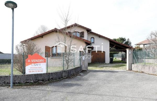 38300 - BOURGOIN JALLIEU - MAISON 160 M² HABITABLE - 4/5 CHAMBRES - 1025 M² TERRAIN
