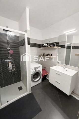 Appartement F2 43 m² Rez-de-chaussée sans travaux.