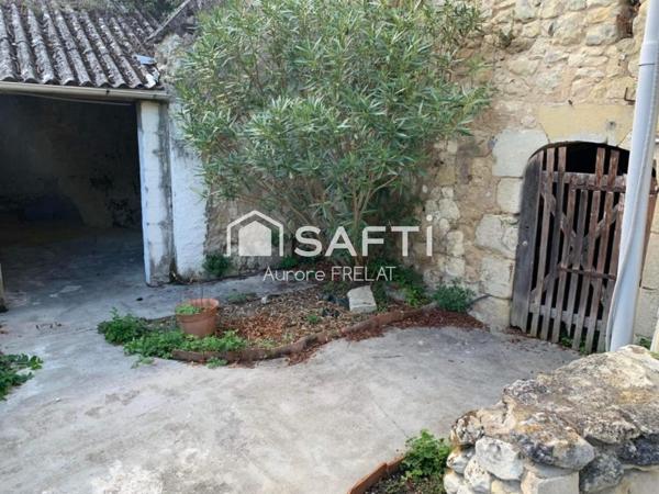Maison de bourg avec jardin
