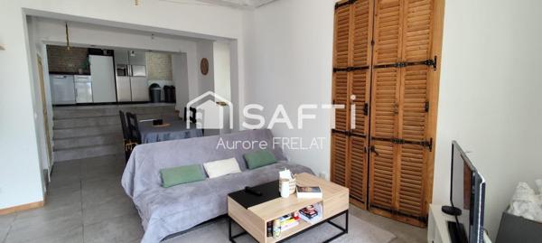 Maison de bourg avec jardin