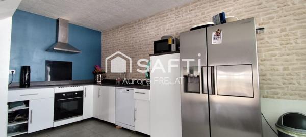 Maison de bourg avec jardin