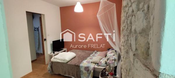 Maison de bourg avec jardin