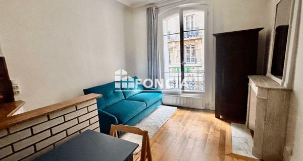 À vendre Studio 17 m² - Paris 75019