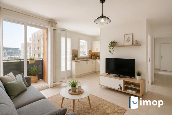 Massy Vilmorin : lumineux T3 avec balcon et parking, à 5 min à pied du RER B & C