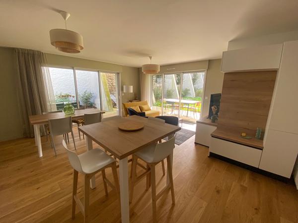 Concarneau appartement T3 de 68 m² avec un jardin de 148 m² entre plages et centre ville