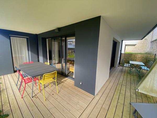 Concarneau appartement T3 de 68 m² avec un jardin de 148 m² entre plages et centre ville