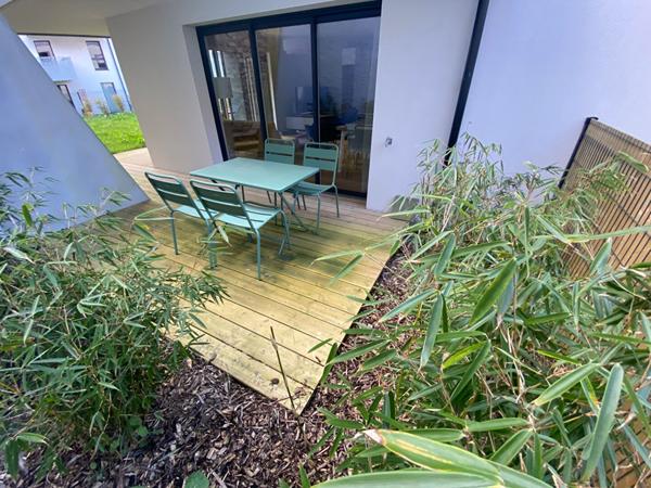 Concarneau appartement T3 de 68 m² avec un jardin de 148 m² entre plages et centre ville