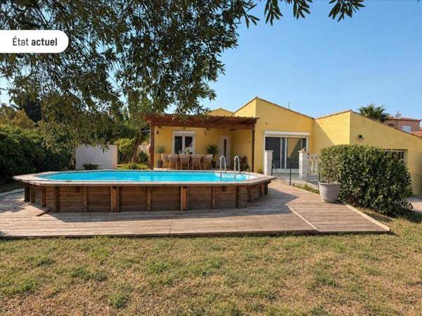 Maison à vendre 414 900 € Marseillan 4 p 90 m² DPE C