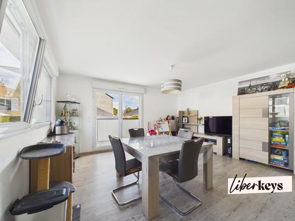 T3 Saint-Herblain bourg avec balcon et parking