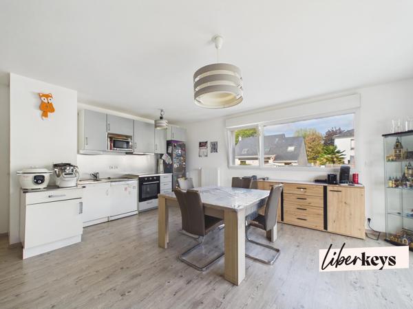 T3 Saint-Herblain bourg avec balcon et parking