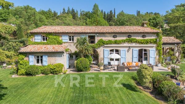 Villa domaine privé piscine et étangs - Chateauneuf-Grasse
