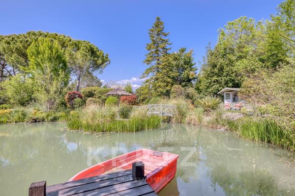 Villa domaine privé piscine et étangs - Chateauneuf-Grasse
