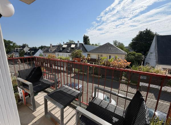 Nantes Bourgeonnière T3 lumineux 59 m² sans travaux, cave + parking sous-sol