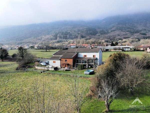 Collonges (01550) Maison Village 176 m2 + Appartement T2 + Atelier 100 m2