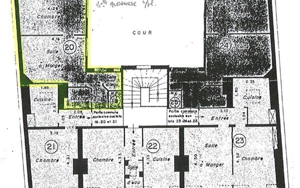Appartement à vendre    2 pièces • 30 m2 Paris 20