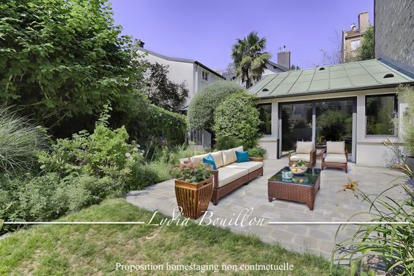 Montrouge (92120) Montrouge centre-ville Propriété 12 pièces de 330m² à vendre avec jardin de 200 m2 et cour pavée de 180 m2