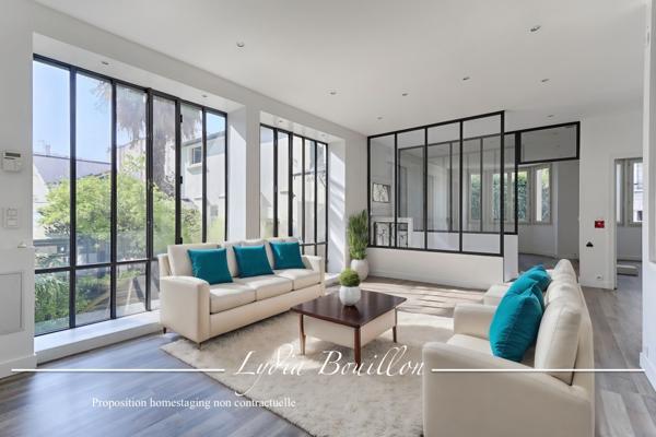 Montrouge (92120) Montrouge centre-ville Propriété 12 pièces de 330m² à vendre avec jardin de 200 m2 et cour pavée de 180 m2