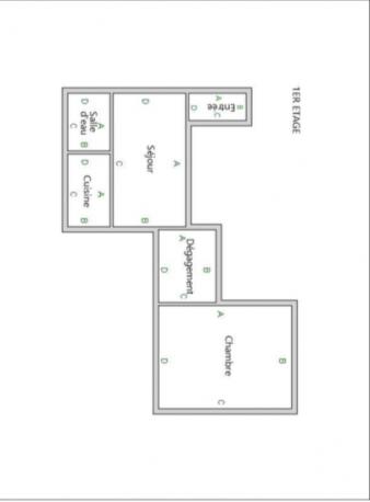 Location appartement 2 pièces 41,4 m² Compiègne